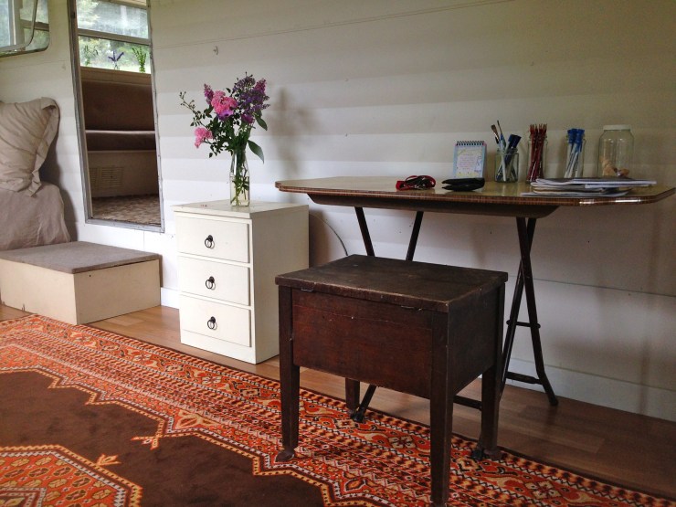 caravan desk